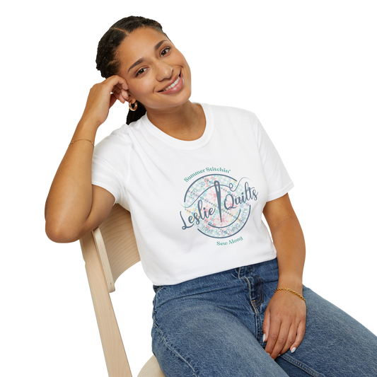 Leslie Quilts Summer Stitchin' Sew Along T-Shirt